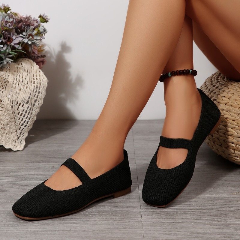 Women'S Shoes Hey Dude - รองเท้าส้นเตี้ยแบบสวมสบายสำหรับผู้หญิง ถักนิต แบบมีสายรัด กันลื่น น้ำหนักเบา เหมาะสำหรับใส่เดินทุกวัน