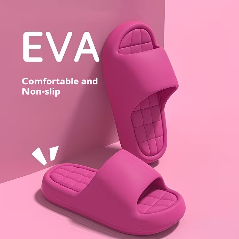 Women'S Shoes To Men'S Size - รองเท้าแตะผู้หญิงสำหรับฤดูร้อน รองเท้าใส่ในห้องน้ำ พื้นหนานุ่ม กันลื่น รองเท้าแตะใส่ในบ้าน รองเท้าแตะชายหาดแฟชั่นน้ำหนักเบาสำหรับผู้ชาย