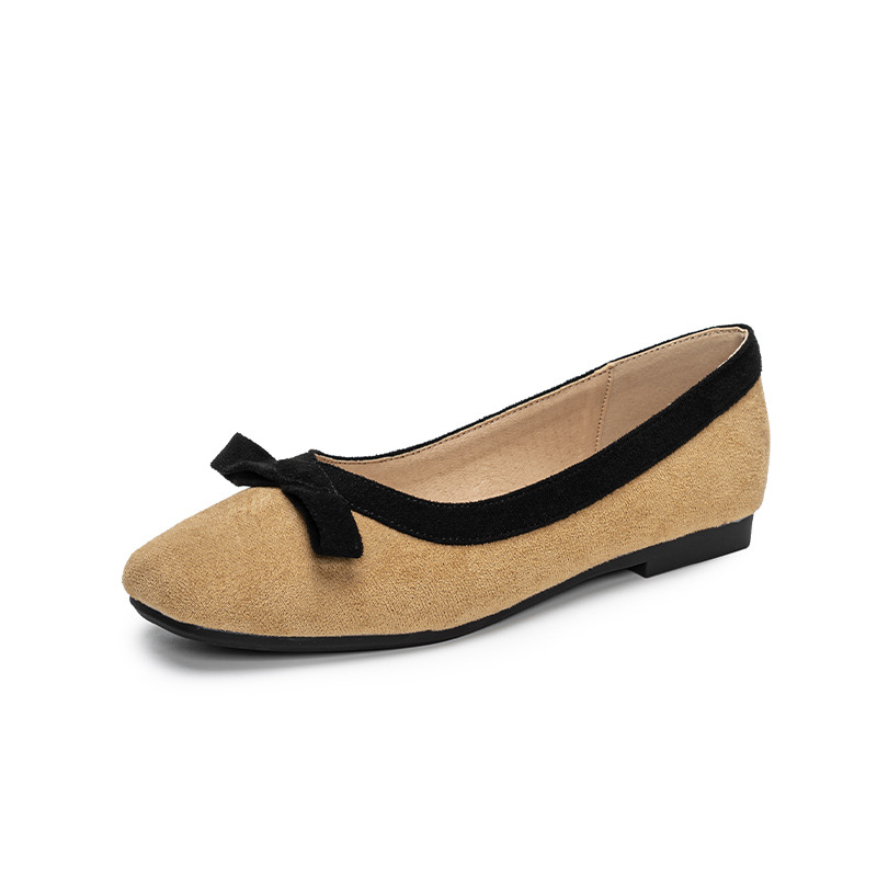 Loafer Flat Women - รองเท้าสตรีไซส์ใหญ่ พื้นนุ่ม ผ้ากำมะหยี่ สำหรับเท้ากว้าง พื้นรองเท้านิ่ม สวมง่าย
