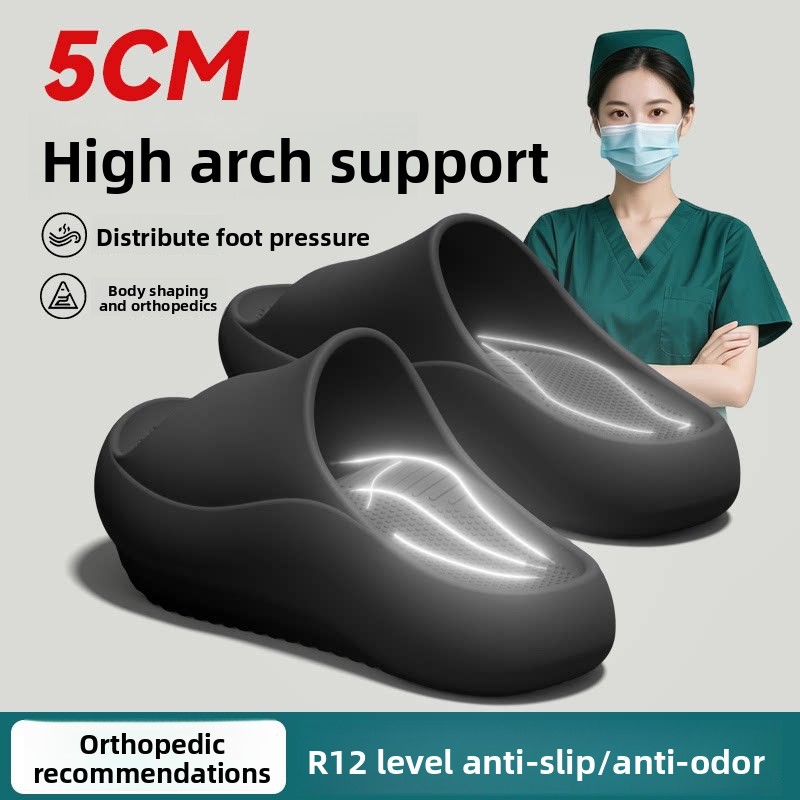 Women'S Shoes For Flat Feet - รองเท้าแตะส้นเตี้ยแบบมีส่วนรองรับอุ้งเท้าสไตล์เยอรมันสำหรับผู้หญิง, รองเท้าแตะปรับรูปเท้าแบนสำหรับผู้ชาย รุ่นใหม่สำหรับฤดูร้อนปี 2026 สำหรับใช้ในบ้าน