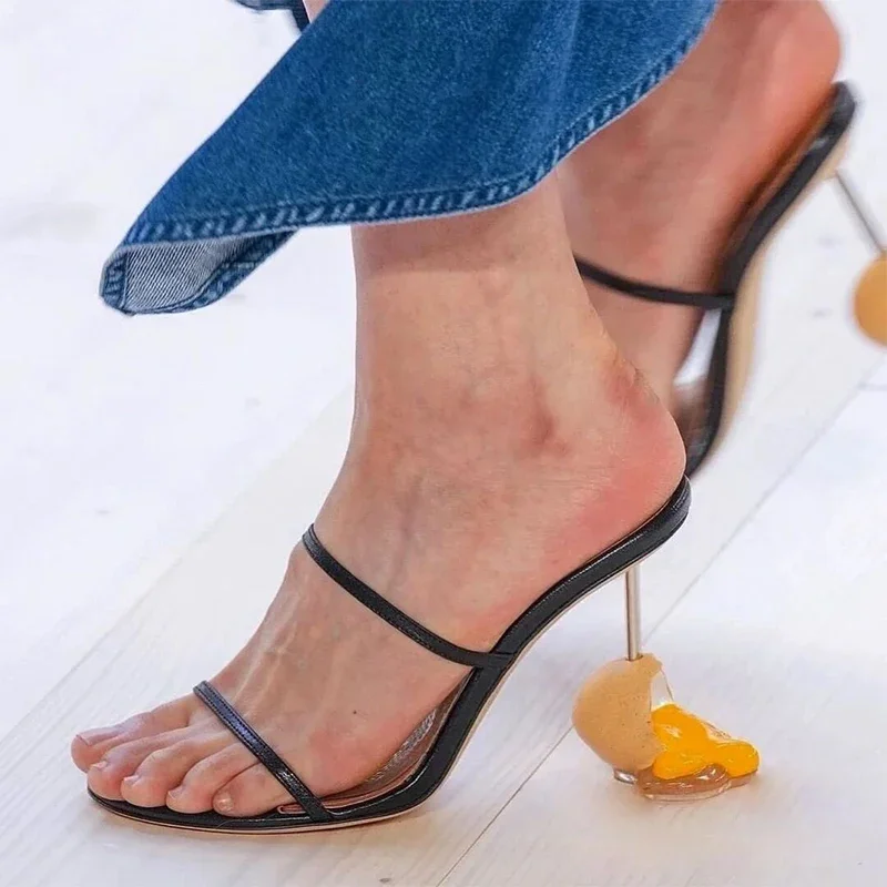 ฤดูร้อน Strappy รองเท้าแตะเปิด - Strappy Heeled Sandals บทวิจารณ์และราคา