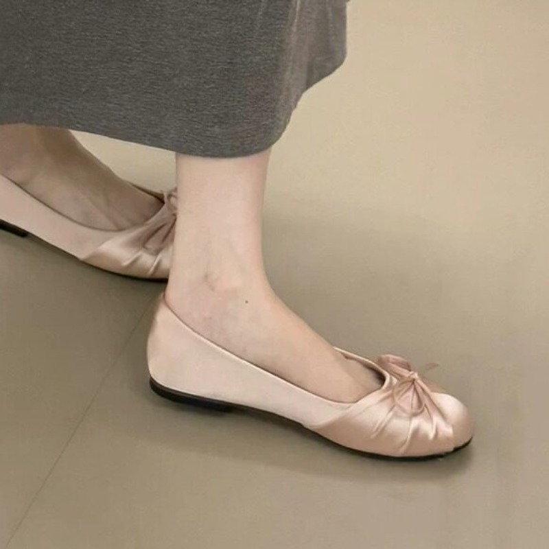 รองเท้าส้นเตี้ยแบบสวมสไตล์หวาน - Women Shoes Size บทวิจารณ์และราคา