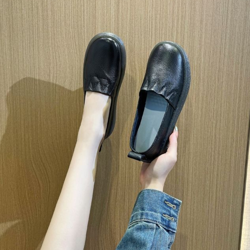 ฤดูใบไม้ผลิและฤดูใบไม้ร่วง ​ ร - Loafer Flat Women บทวิจารณ์และราคา