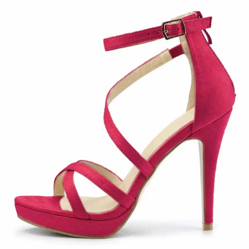รองเท้าส้นสูงผู้หญิงแบบเปิดนิ้ - Strappy Heeled Sandals บทวิจารณ์และราคา