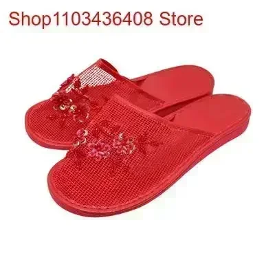ผู้หญิงดอกไม้รองเท้าแตะ Flip F - Loafer Flat Women บทวิจารณ์และราคา