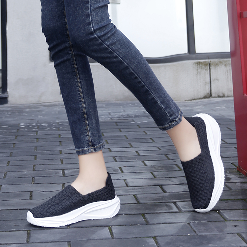 รองเท้าสานผู้หญิง รองเท้าโลฟเฟ - Loafer Flat Women บทวิจารณ์และราคา